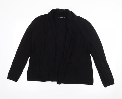 Womens UK Size M Dunnes Stores Black Cardigan Jumper