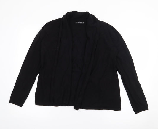 Womens UK Size M Dunnes Stores Black Cardigan Jumper
