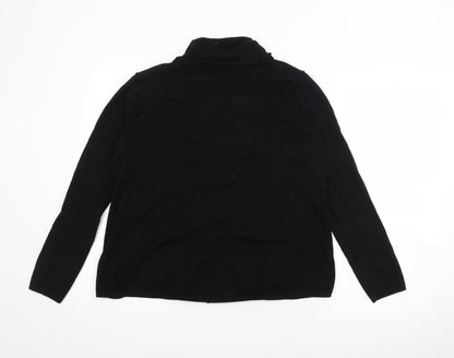 Womens UK Size M Dunnes Stores Black Cardigan Jumper
