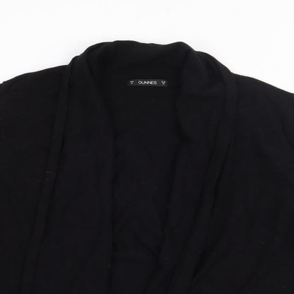 Womens UK Size M Dunnes Stores Black Cardigan Jumper