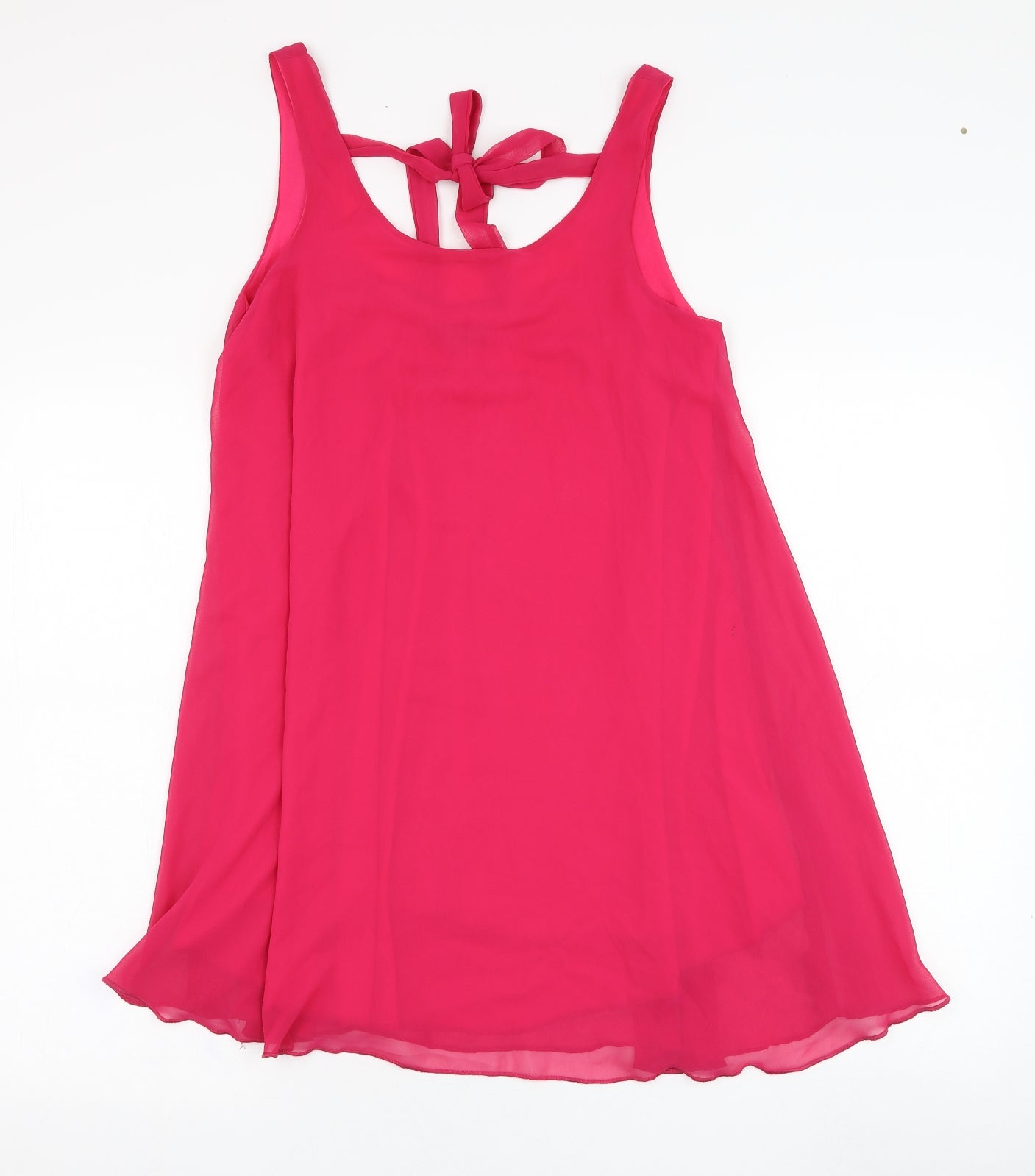 Womens UK Size S Love Pink Tunic Tank