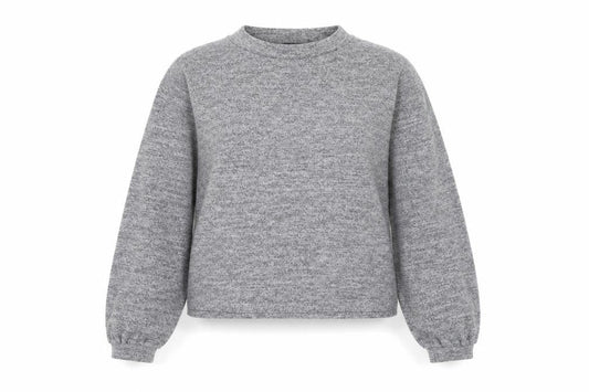New Look Womens Grey Round Neck  Polyester Pullover Jumper Size L