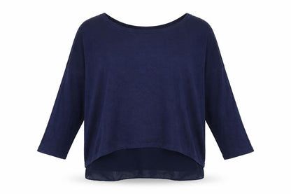 Womens UK Size 8 Izabel London Blue Pullover Jumper