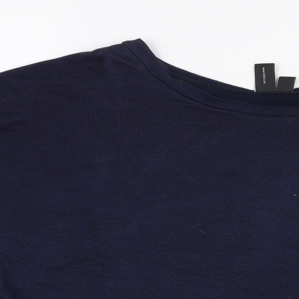 Womens UK Size 8 Izabel London Blue Pullover Jumper