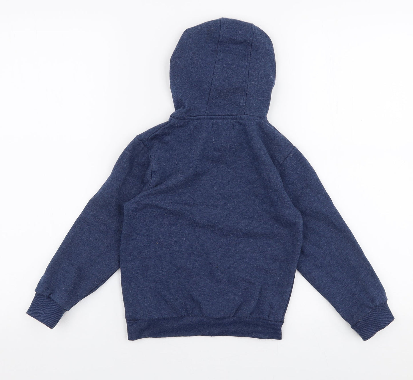 Jeff & Co Girls Blue  Cotton Pullover Hoodie Size 5-6 Years  Pullover - Game on