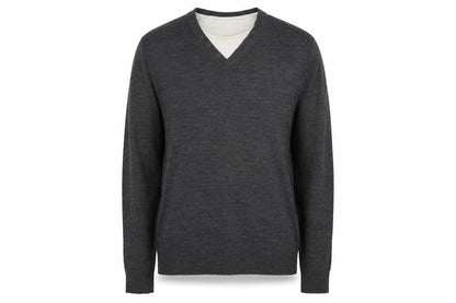 Mens UK Size M TU Grey Pullover Jumper
