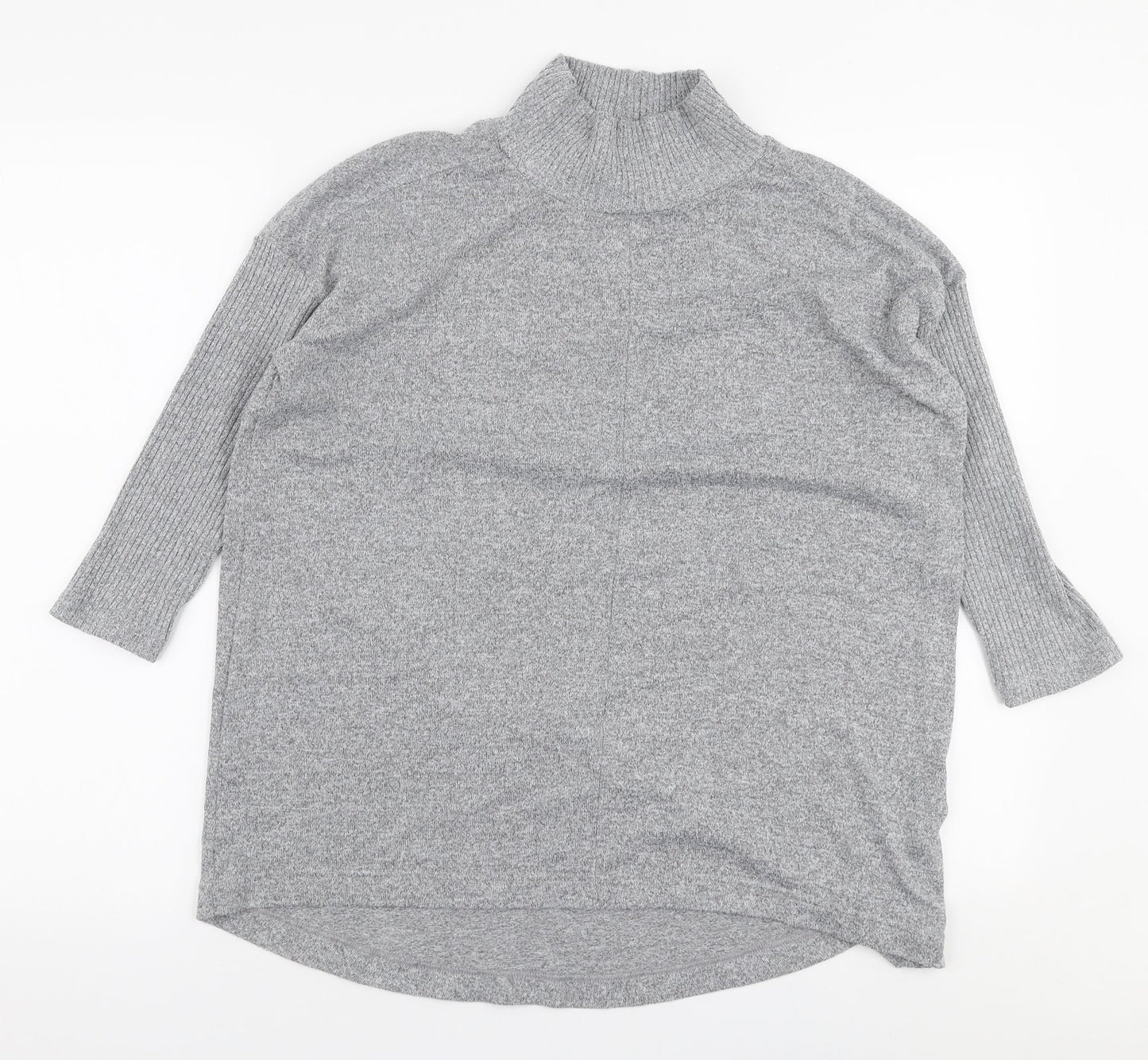 Womens UK Size 10 Marks and Spencer Grey Pullover Jumper
