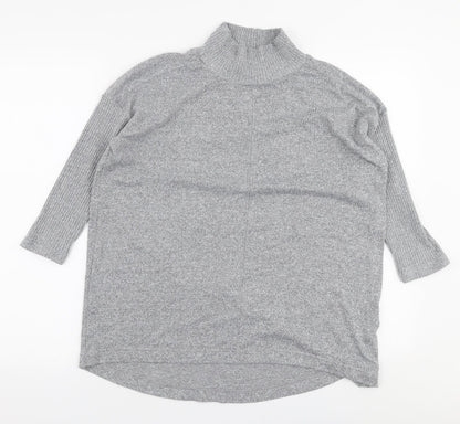 Womens UK Size 10 Marks and Spencer Grey Pullover Jumper