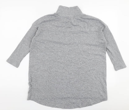 Womens UK Size 10 Marks and Spencer Grey Pullover Jumper