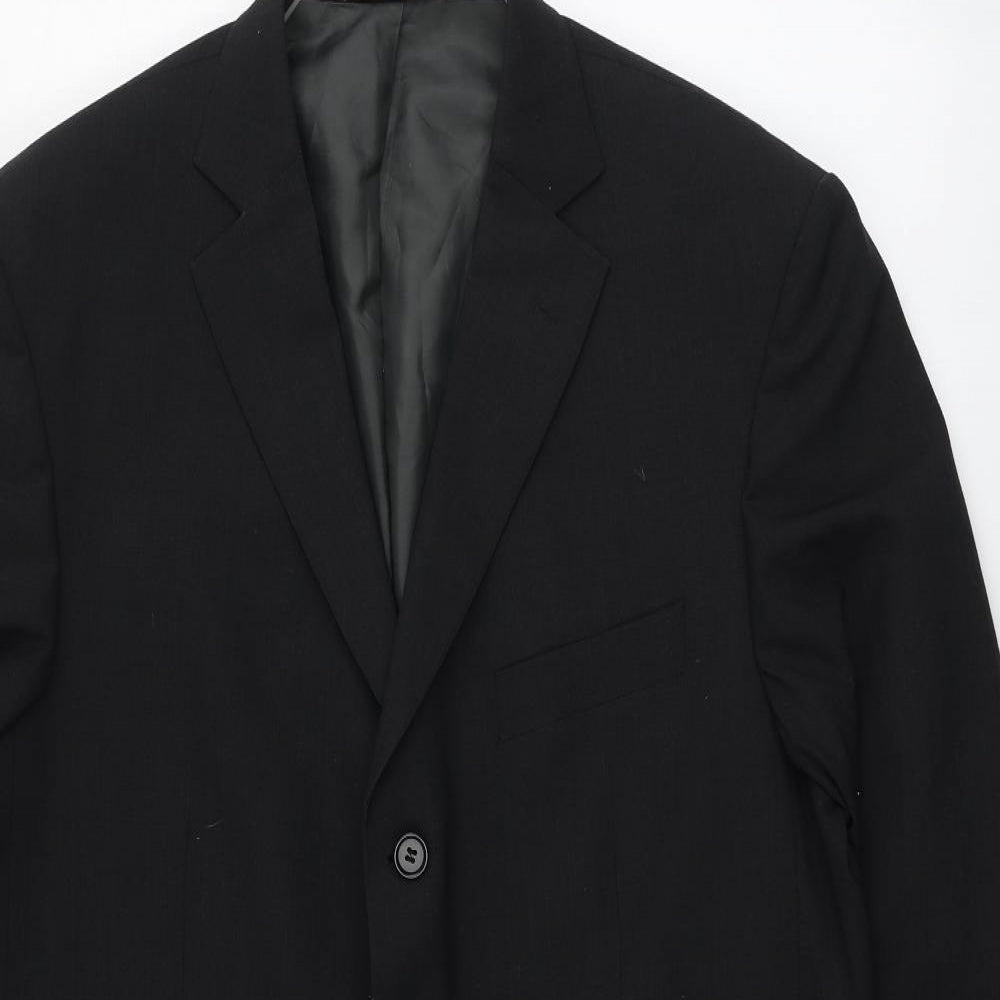 Mens UK Size M M&S Black Jacket