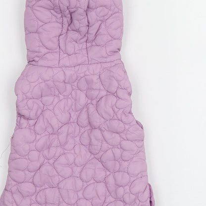 Dunnes Stores Girls Purple   Gilet Jacket Size 12-18 Months
