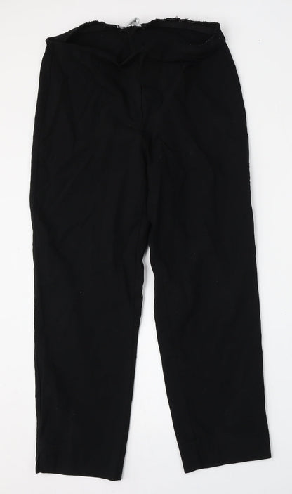 Womens UK Size 16 Gerard Regular Fit  Black Trousers