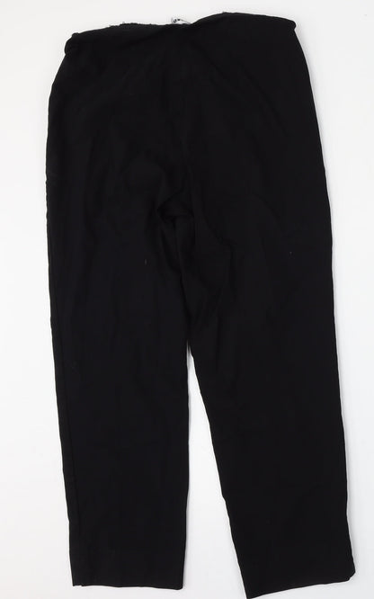 Womens UK Size 16 Gerard Regular Fit  Black Trousers