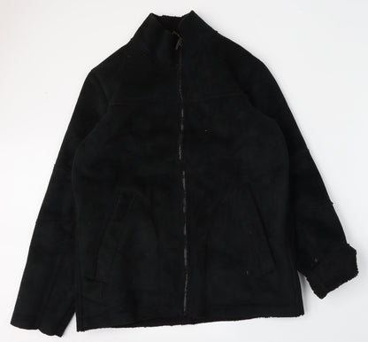 Mens UK Size M Soul Brother Black Jacket