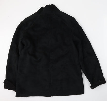 Mens UK Size M Soul Brother Black Jacket