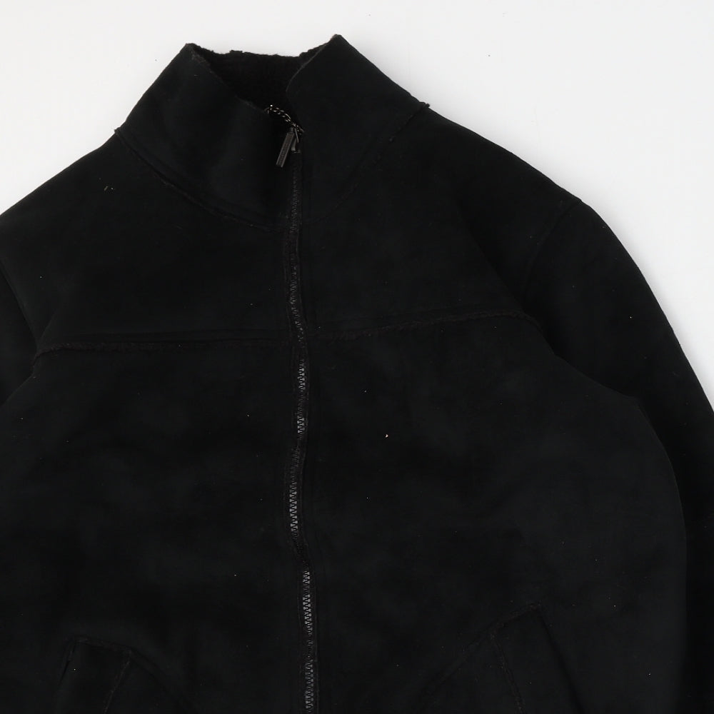 Mens UK Size M Soul Brother Black Jacket