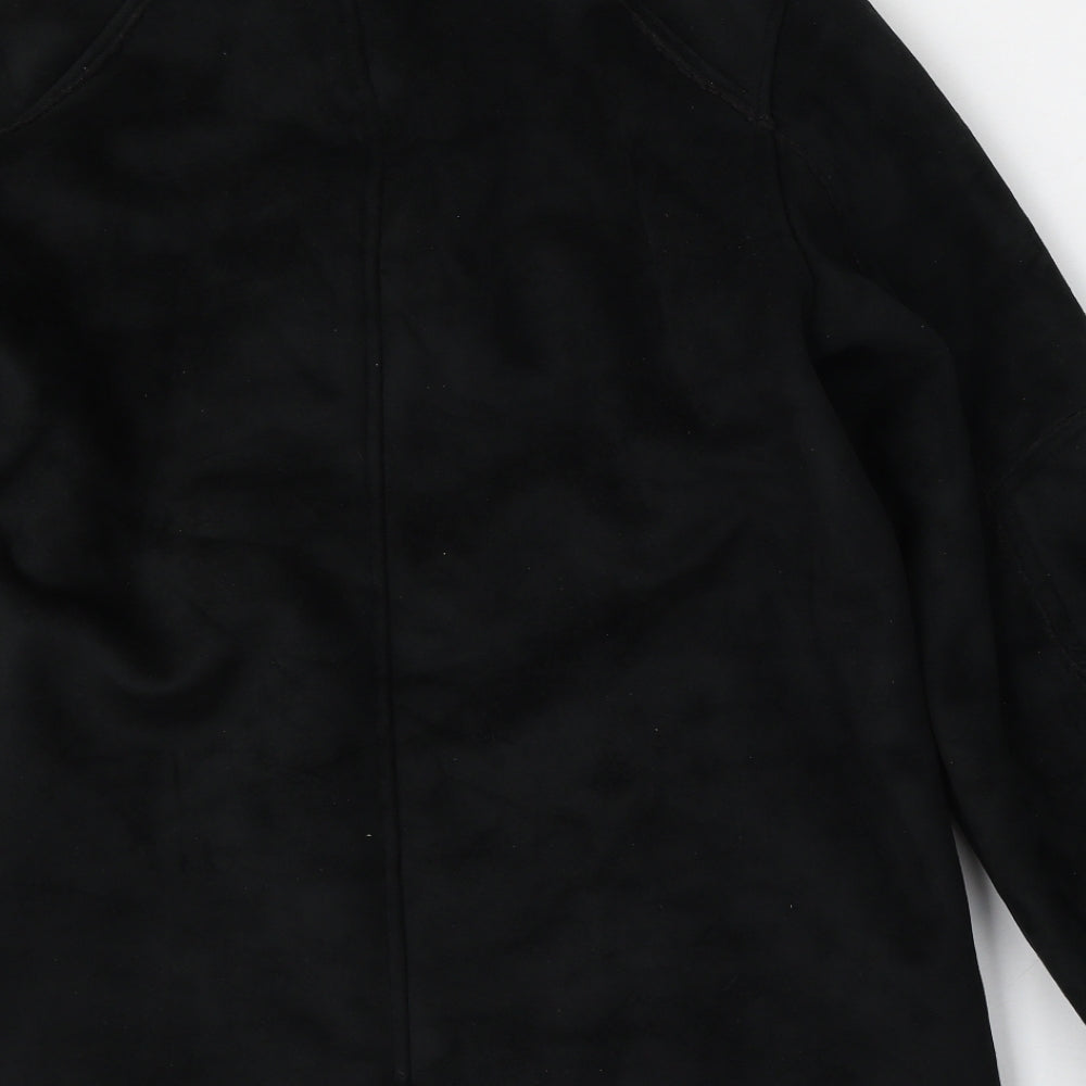 Mens UK Size M Soul Brother Black Jacket
