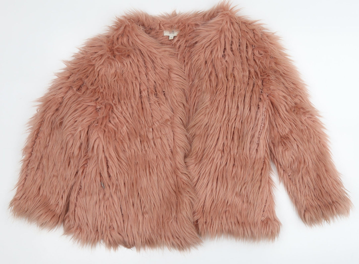 Womens UK Size 10 River Island Pink Jacket