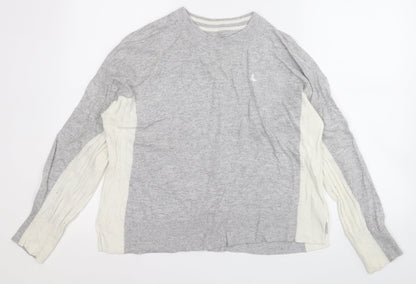Womens UK Size 10 Jack Wills Grey Pullover Jumper