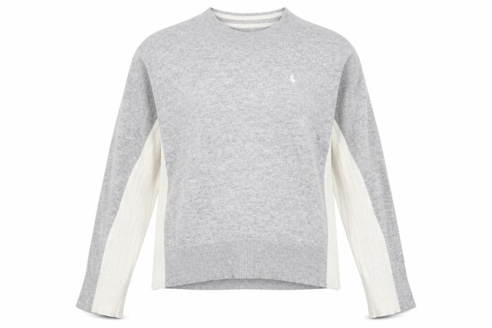 Womens UK Size 10 Jack Wills Grey Pullover Jumper