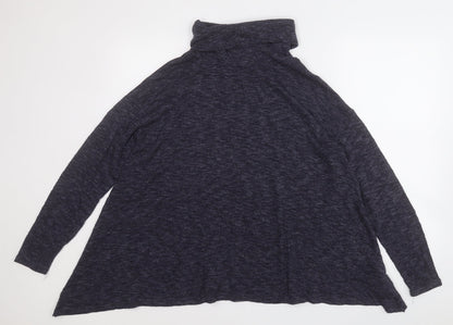 Womens UK Size 12 New Look Blue Pullover Jumper