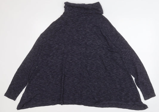 Womens UK Size 12 New Look Blue Pullover Jumper