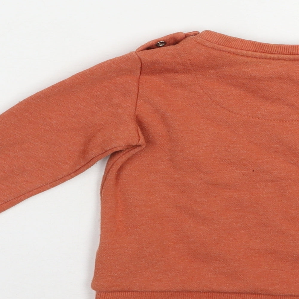 F&F Baby Brown  Cotton Pullover Jumper Size 12-18 Months  Pullover - Genius