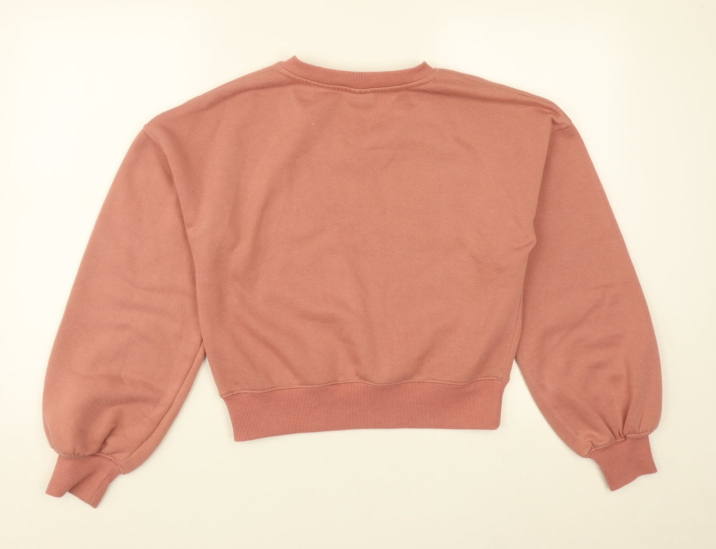 Primark Womens Pink V-Neck  Polyester Pullover Jumper Size XS   - Minnie Mouse