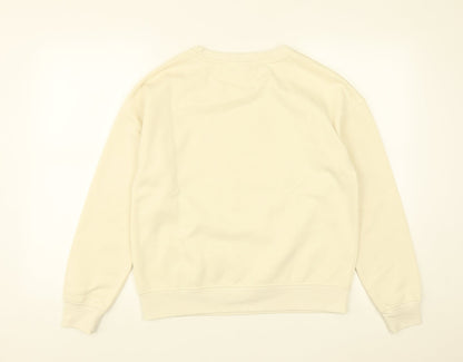 Primark Womens White Round Neck  Polyester Pullover Jumper Size XS   - Disney Mickey Mouse