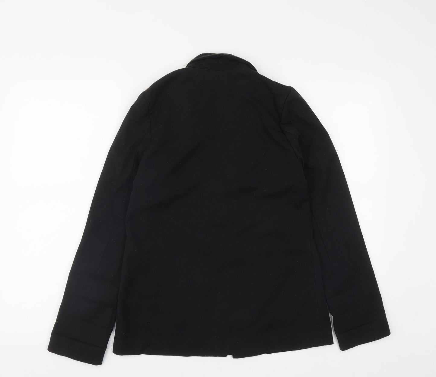 Divided Womens Black   Jacket  Size 6  Buckle