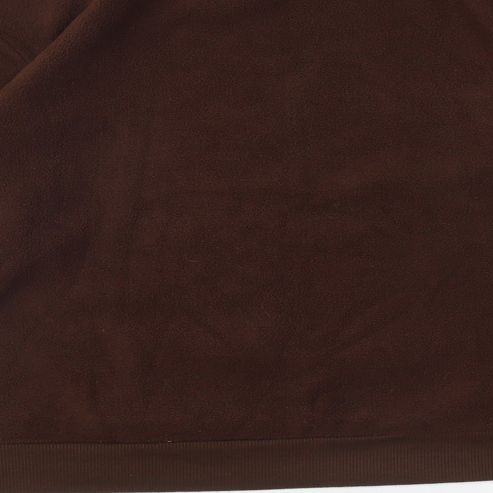 SheIn Womens Brown Round Neck  Polyester Pullover Jumper Size M