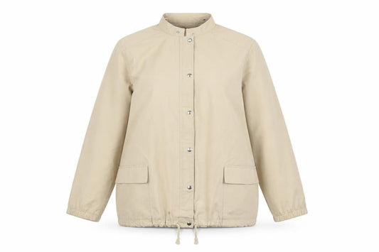 St Michael Womens Beige Jacket Size 18 Zip