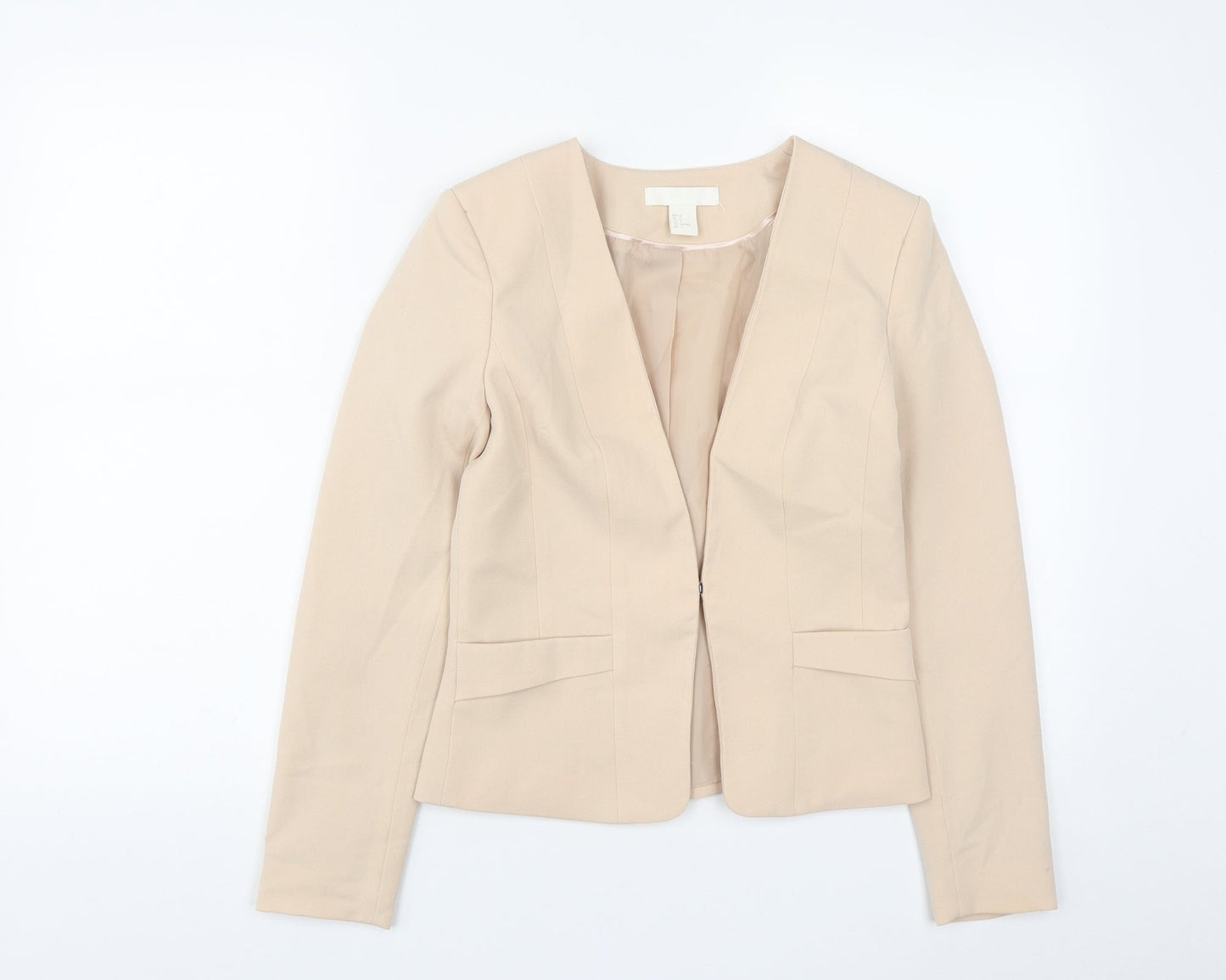 Womens UK Size 6 H&M Beige Jacket