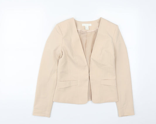 Womens UK Size 6 H&M Beige Jacket