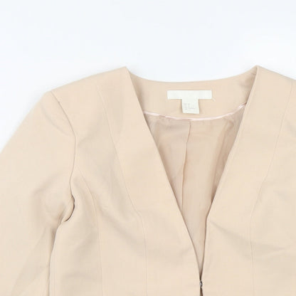Womens UK Size 6 H&M Beige Jacket