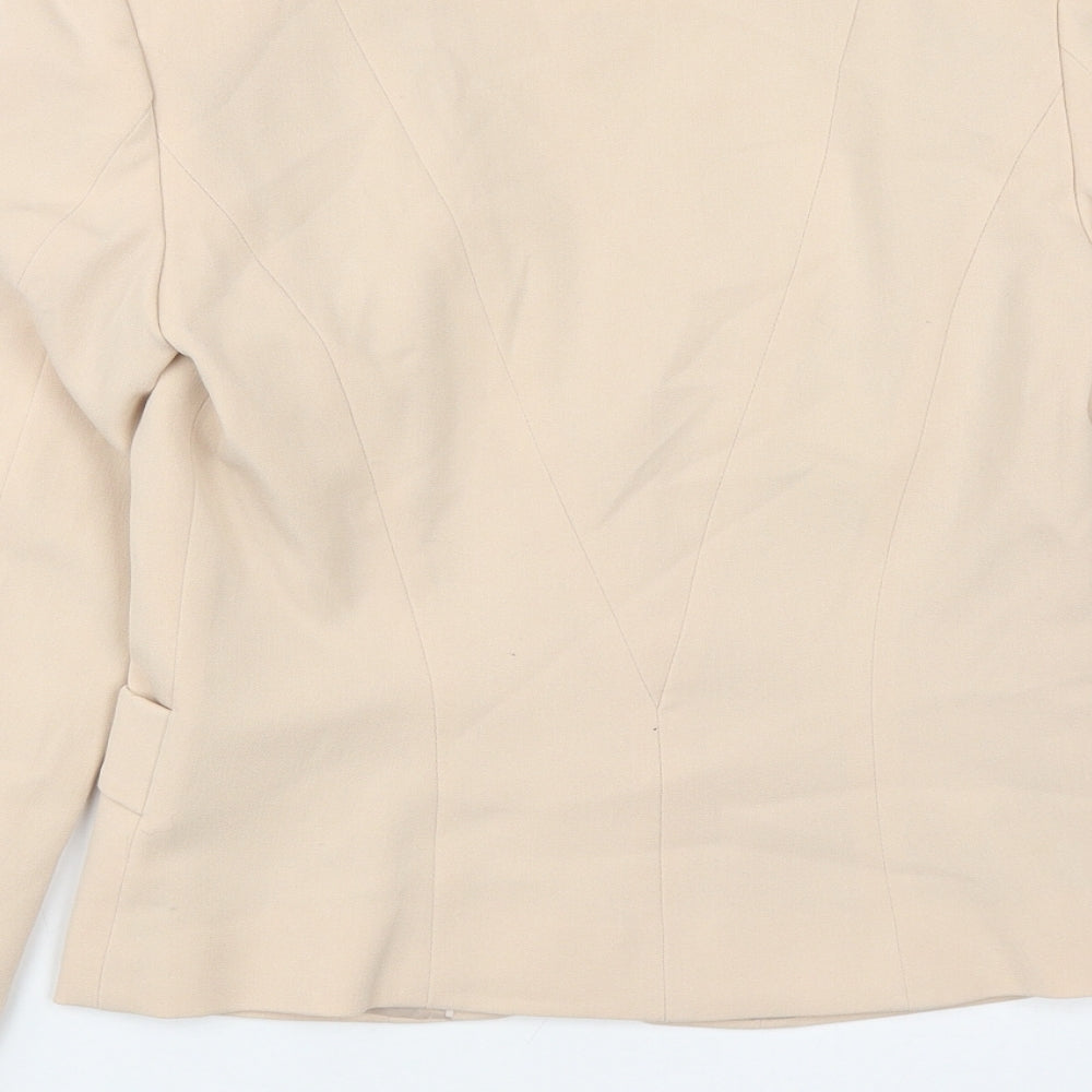 Womens UK Size 6 H&M Beige Jacket