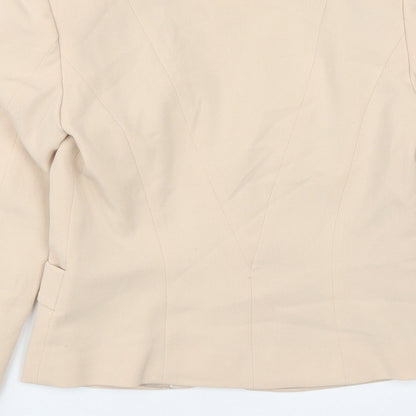 Womens UK Size 6 H&M Beige Jacket