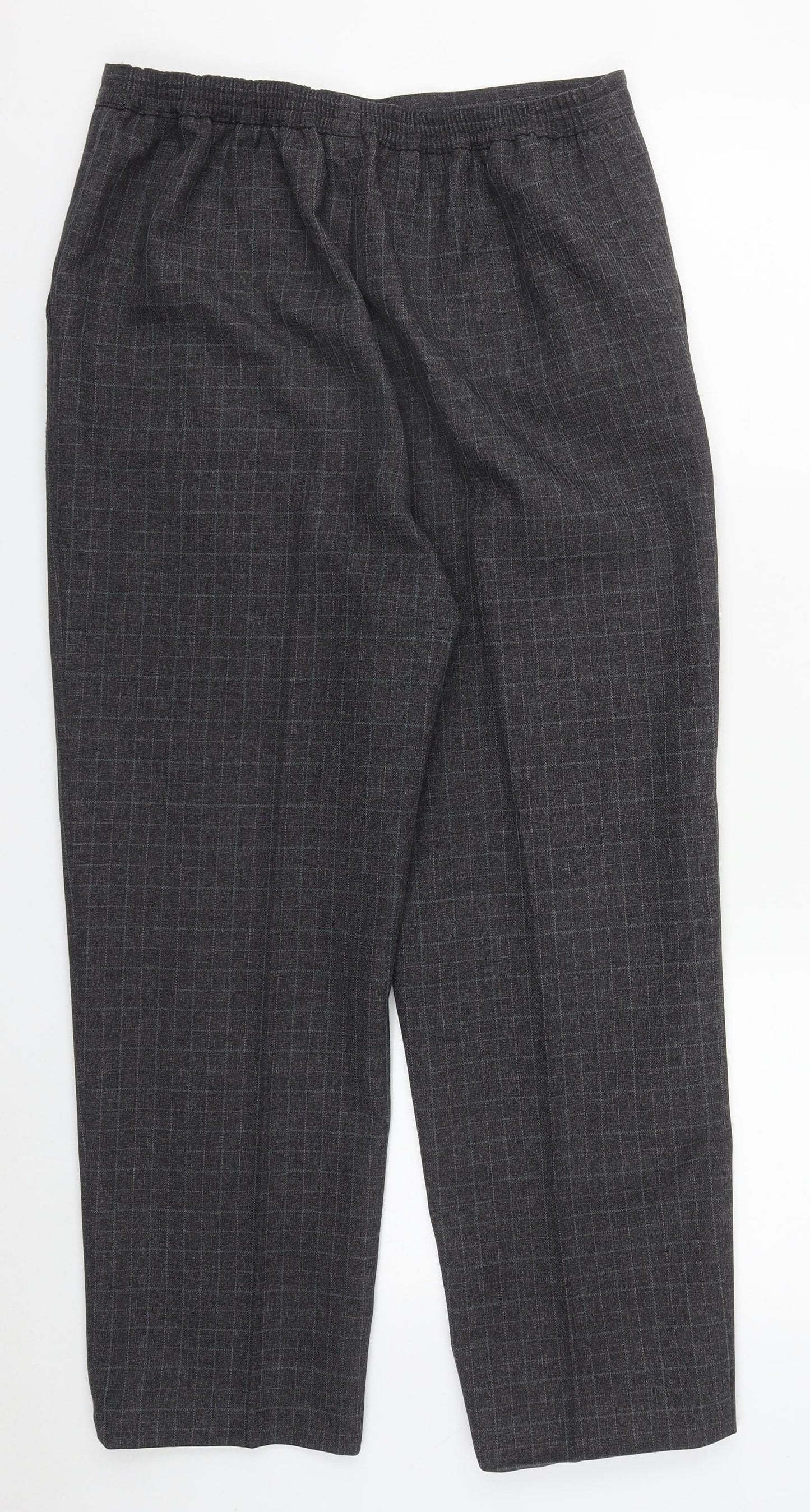 Womens UK Size 12 EWM Regular Fit  Grey Trousers