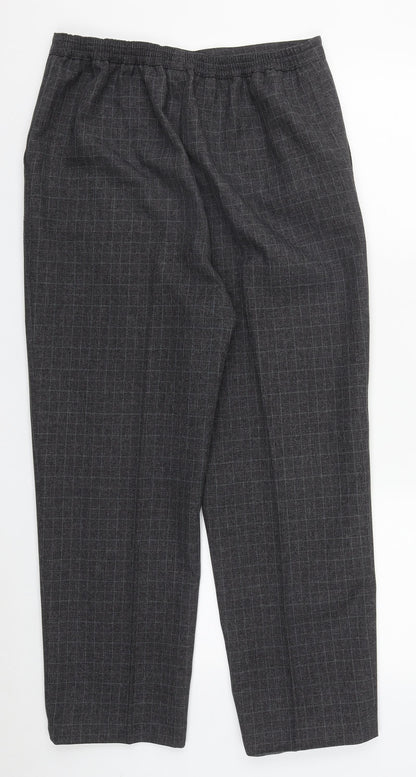 Womens UK Size 12 EWM Regular Fit  Grey Trousers