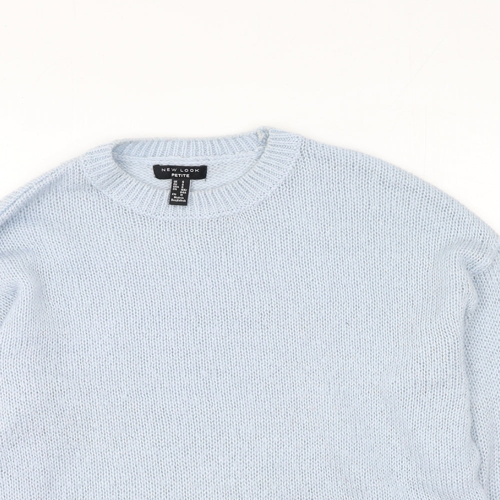 Womens UK Size S New Look Blue Pullover Jumper