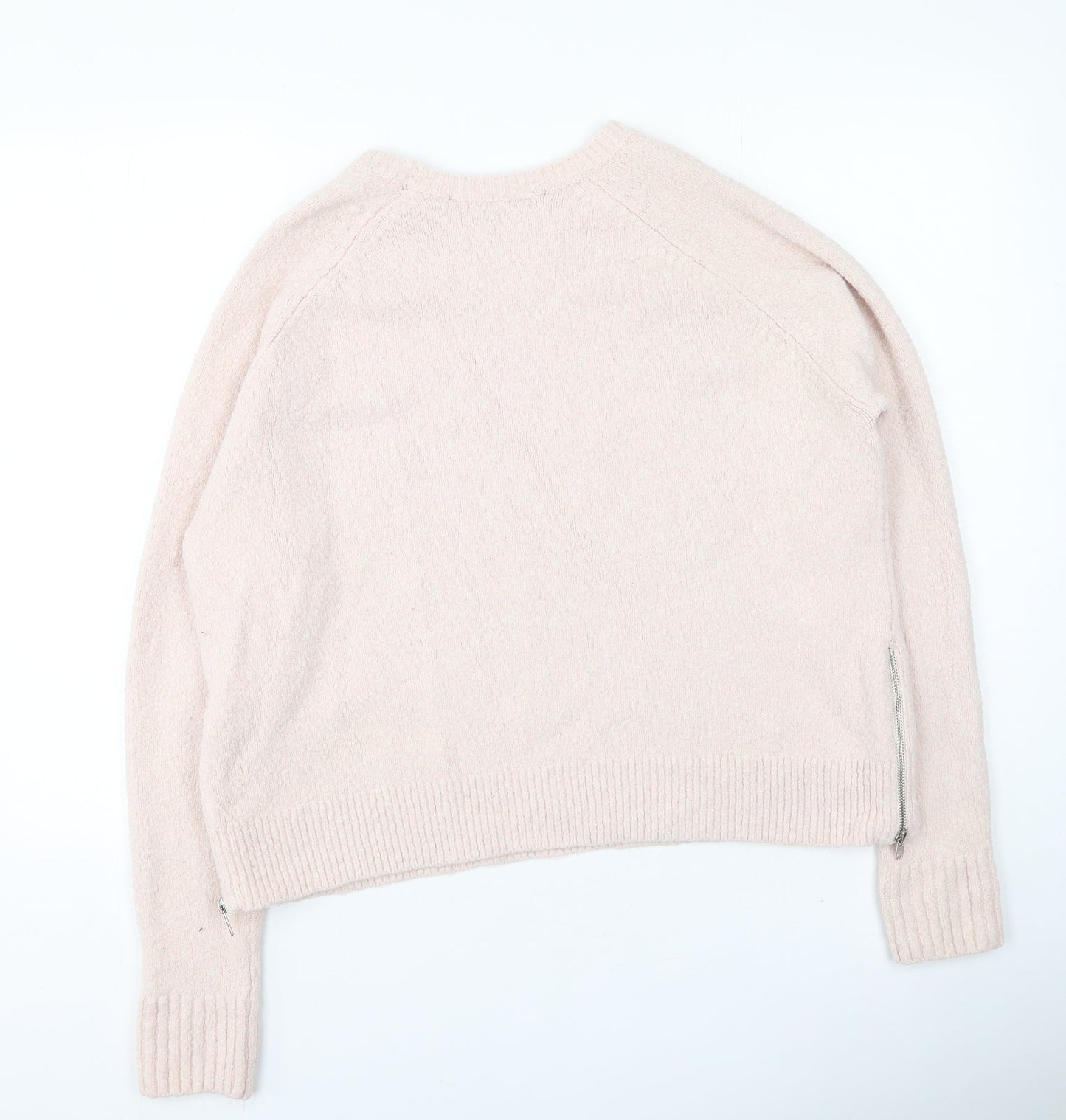 Womens UK Size M French Connection Pink Pullover Jumper