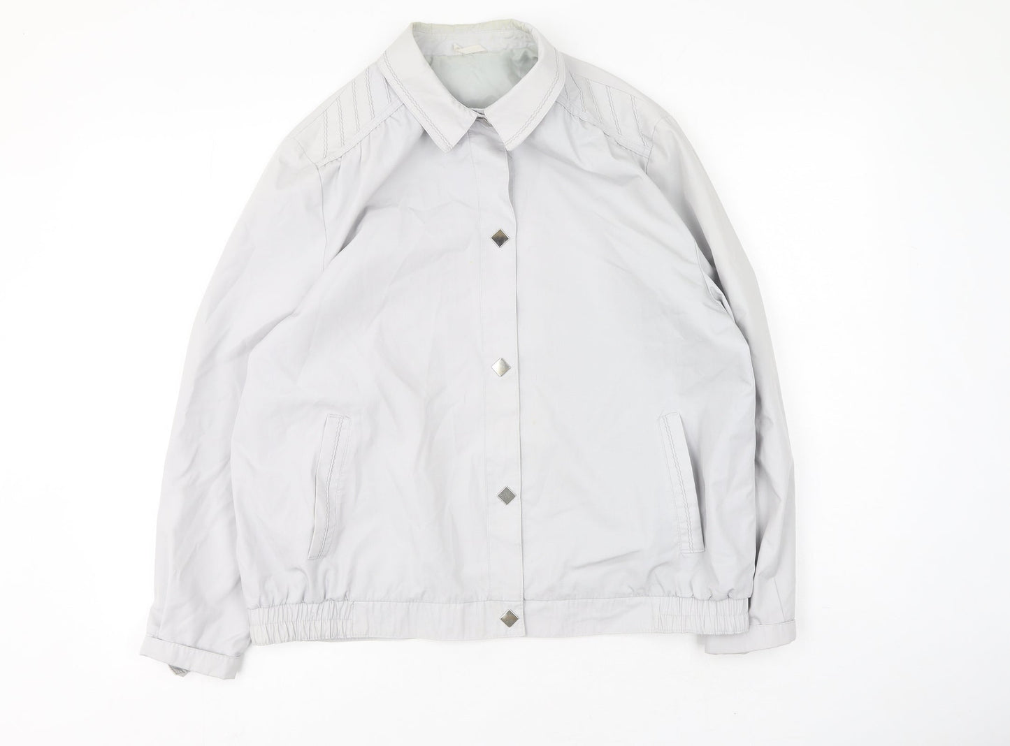 Womens UK Size 14 Preworn Grey Jacket