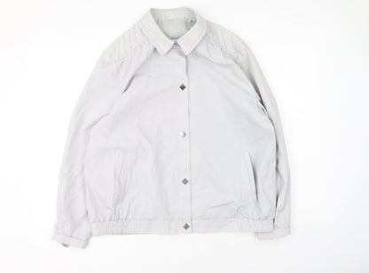 Womens UK Size 14 Preworn Grey Jacket