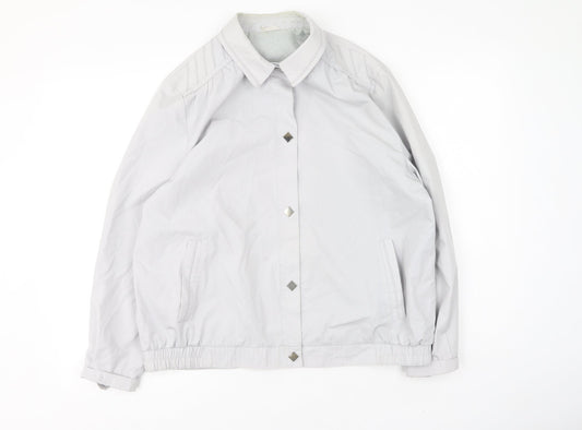 Womens UK Size 14 Preworn Grey Jacket