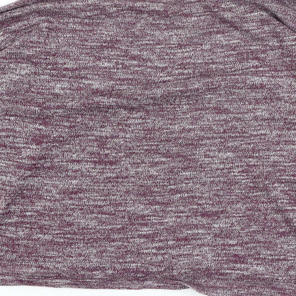 Womens UK Size M Divided Purple Pullover Jumper
