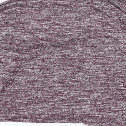 Womens UK Size M Divided Purple Pullover Jumper