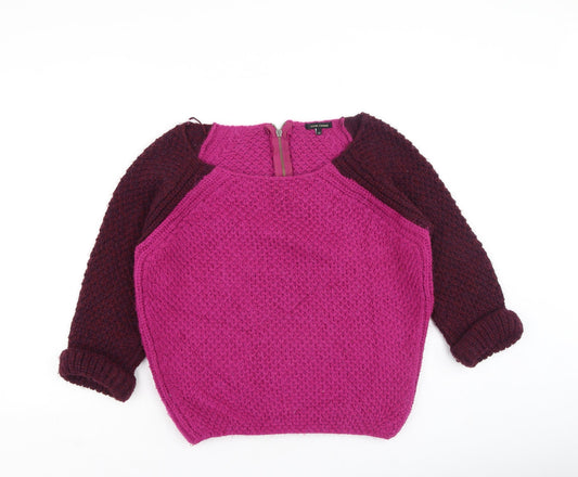 Womens UK Size 10 River Island Multicoloured Pullover Jumper