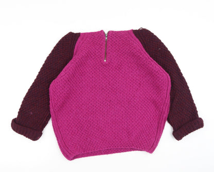 Womens UK Size 10 River Island Multicoloured Pullover Jumper