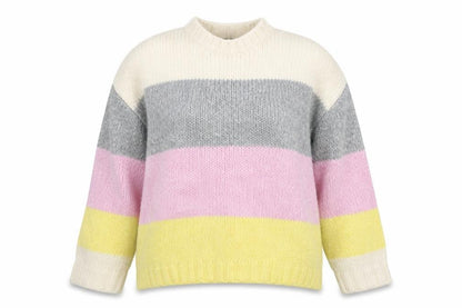 Womens UK Size S New Look Multicoloured Pullover Jumper