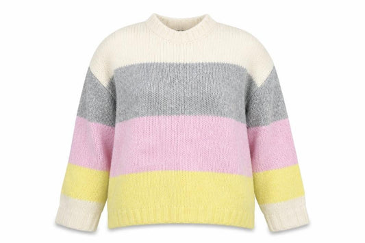 Womens UK Size S New Look Multicoloured Pullover Jumper